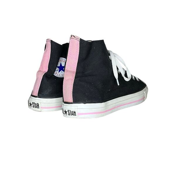 Unisex Converse Chuck Taylor All Star Canvas Athletic Sneaker Size M10/W12 Black - Picture 4 of 6